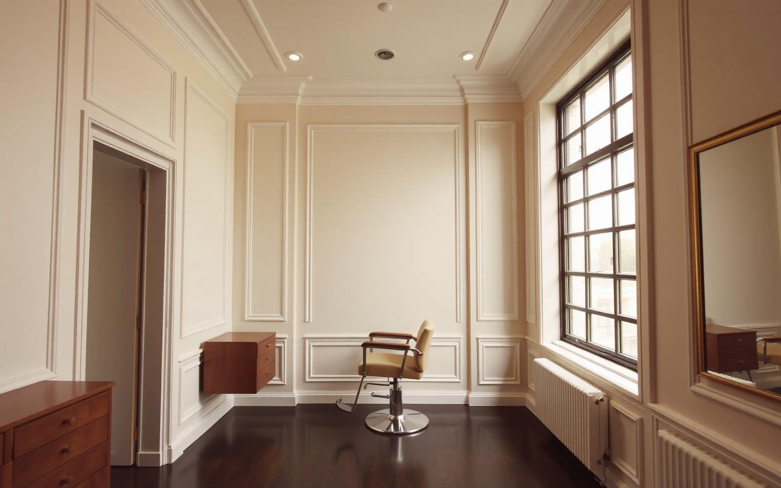 The Tinus Place Luxury Hair studio interior in Lekki Phase 1, Lagos